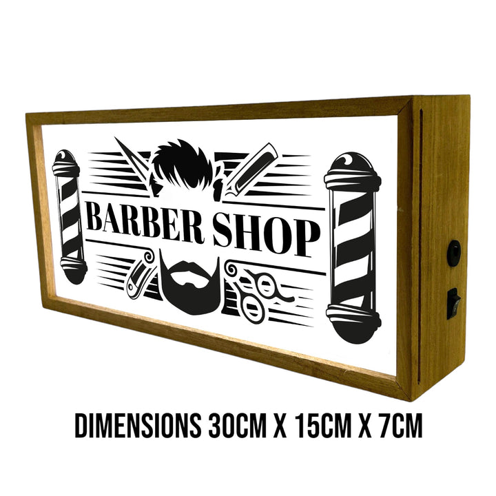 Light Box Barber Shop Sign Additional 6