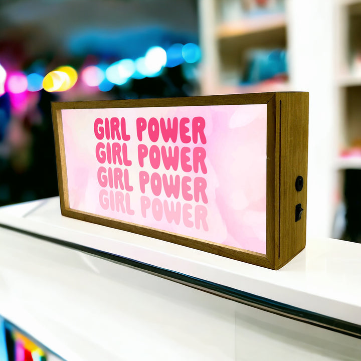 Light Box Girl's Room Girl Power Additional 3