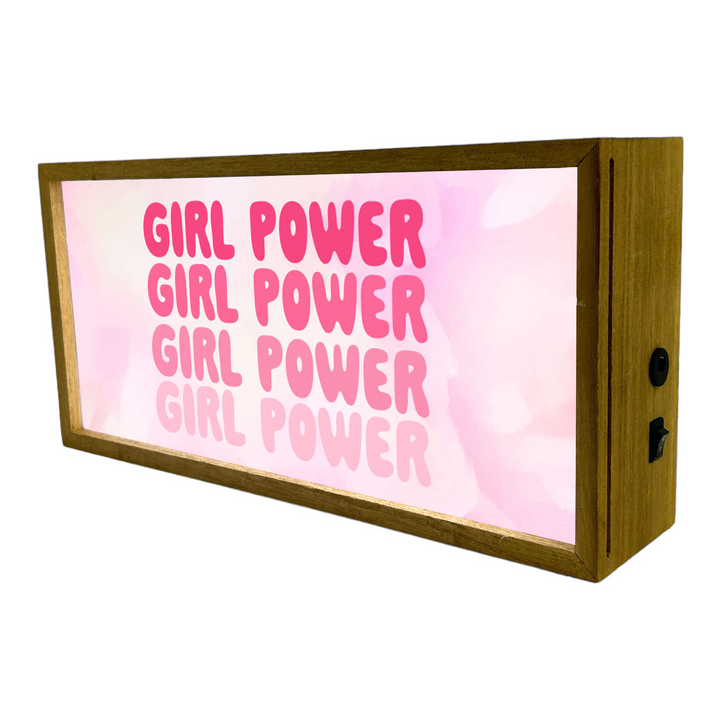 Light Box Girl's Room Girl Power Additional 2