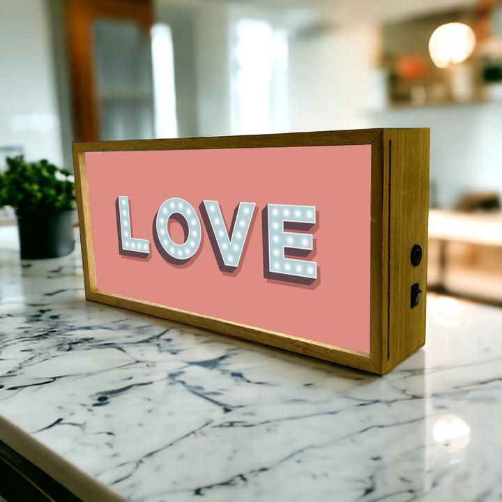 Light Box Home Love Additional 4