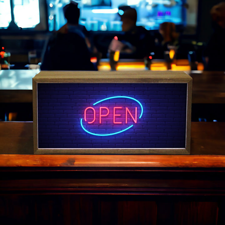 Light Box Open Neon Sign Additional 5