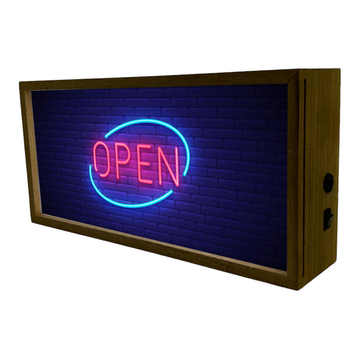 Light Box Open Neon Sign Additional 3