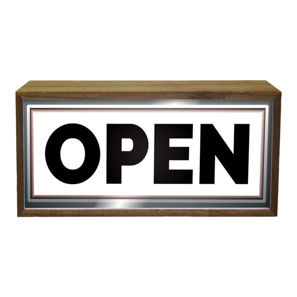 Light Box Open Sign