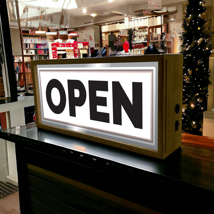 Light Box Open Sign Additional 3