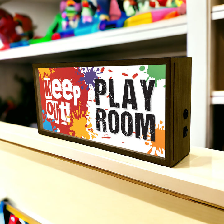 Light Box Kid's Room Keep Out Play Room Additional 2