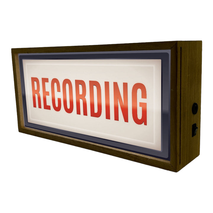 Light Box Recording Sign Additional 4