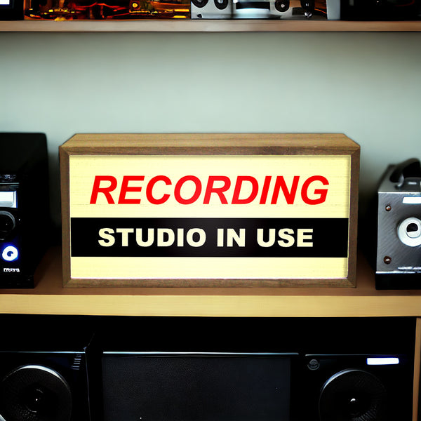 Light Box Recording Studio In Use