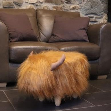 Hamish the Highland Cow Footstool Additional 4