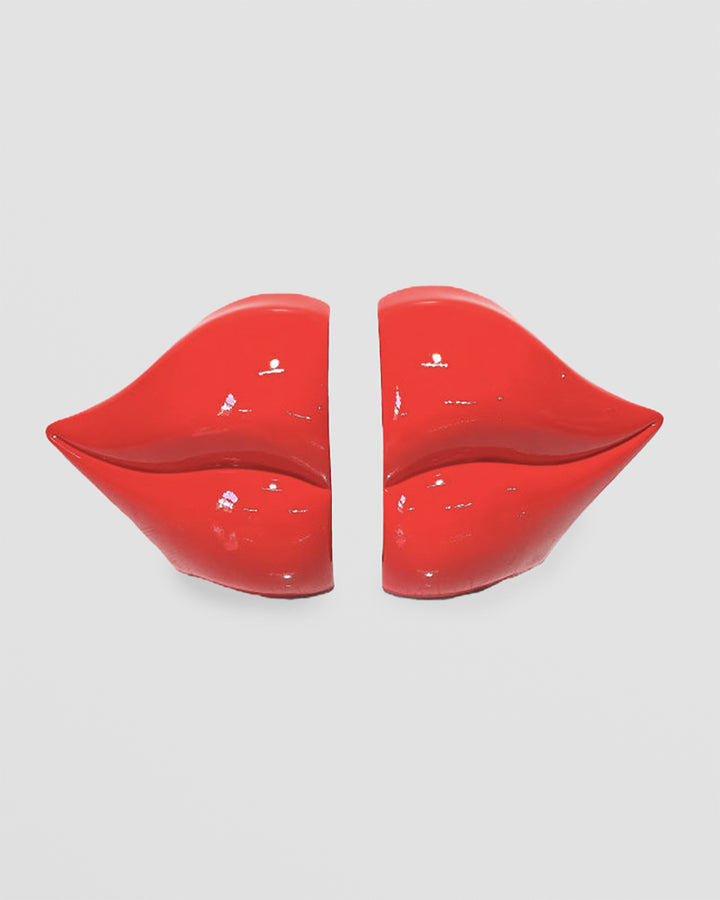 Set of Red Lips Bookends Additional 1