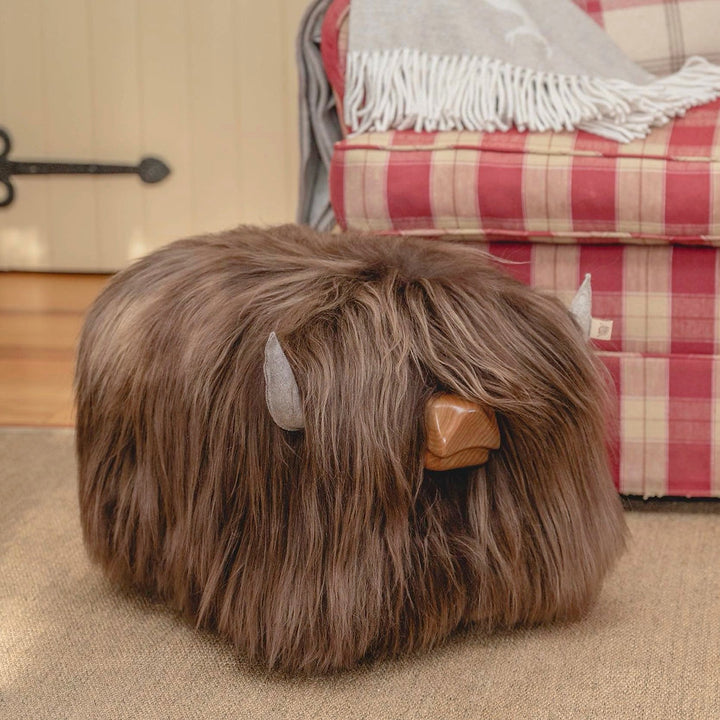 Ash the Highland Cow Footstool Additional 1