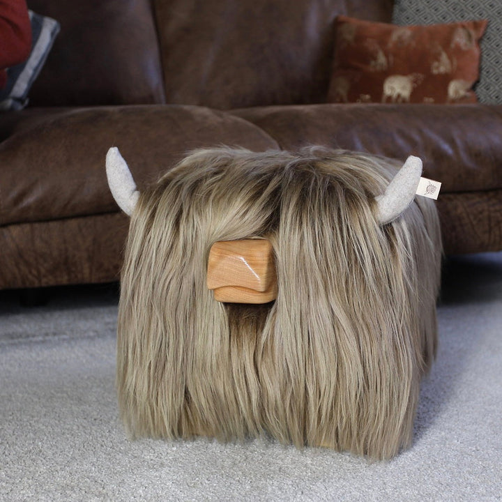 Honey the Highland Cow Footstool Additional 2