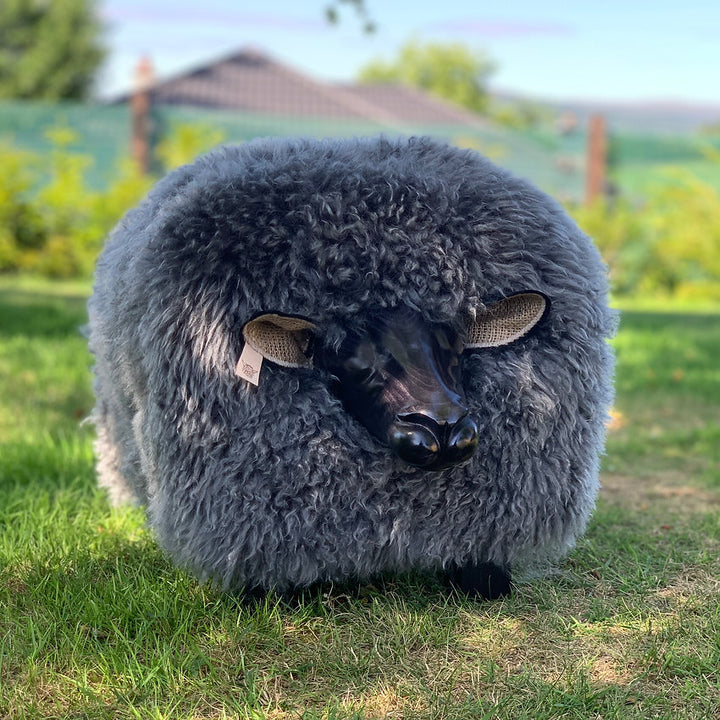 Curly Grey the Sheep Footstool Additional 3