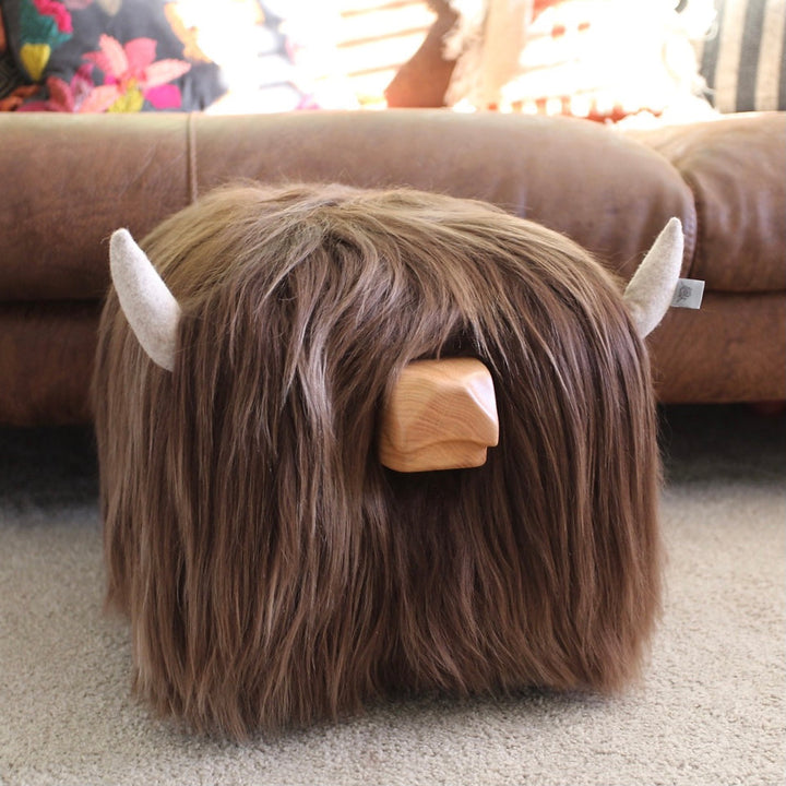 Ash the Highland Cow Footstool Additional 4