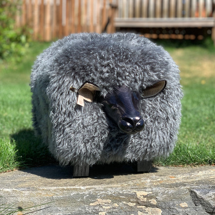 Curly Grey the Sheep Footstool Additional 1