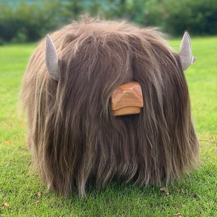 Ash the Highland Cow Footstool Additional 3