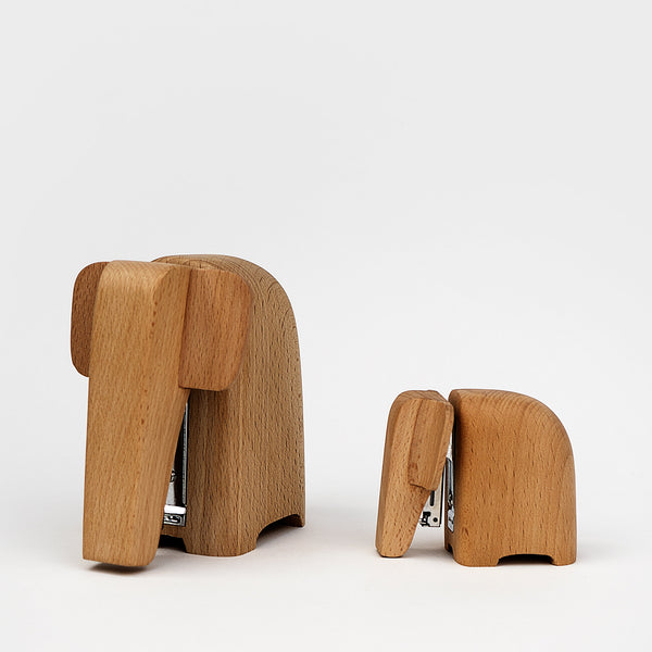 Wooden Elephant Stapler