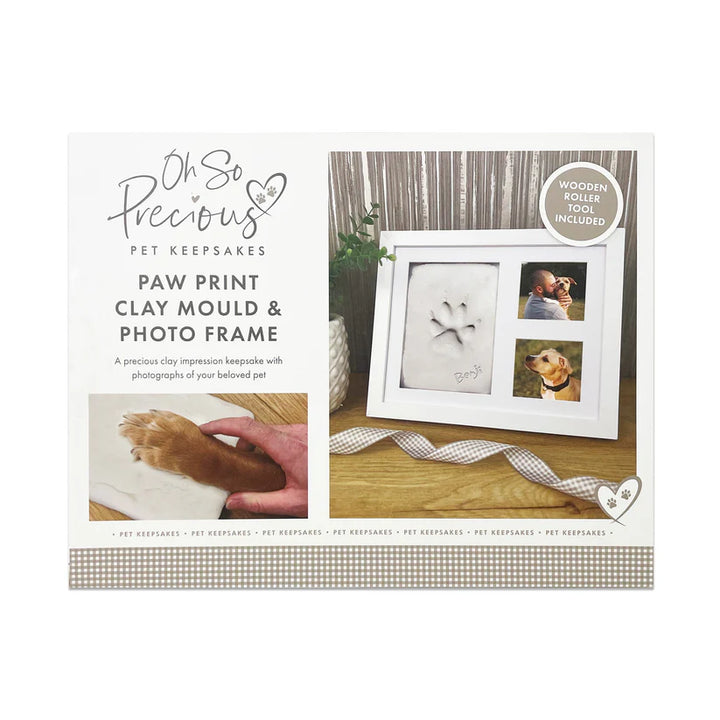 Paw Print Clay Mould Photo Frame Kit Additional 3