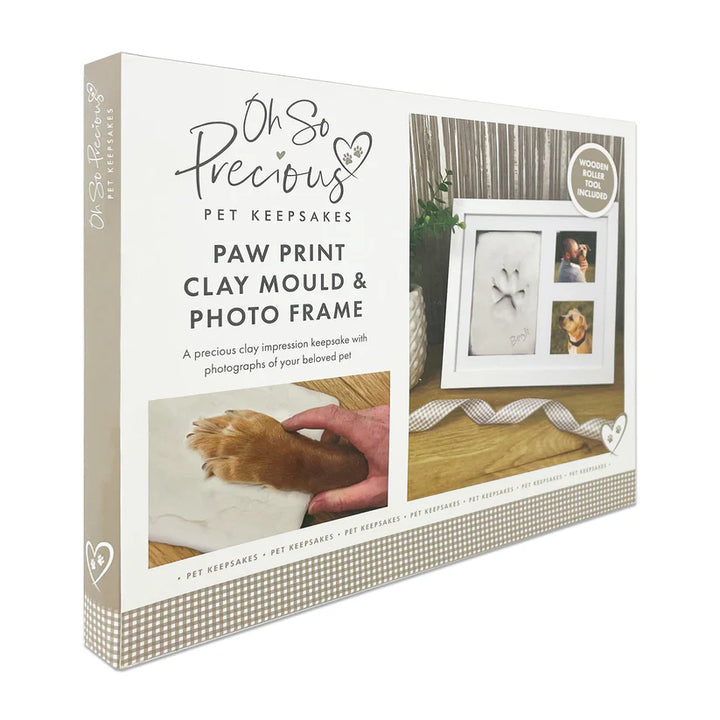 Paw Print Clay Mould Photo Frame Kit Additional 4