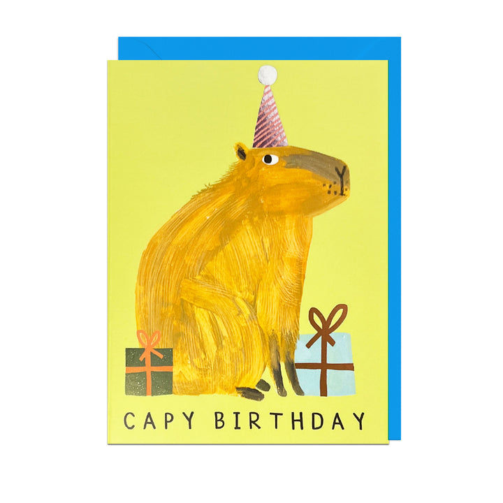 Capy Birthday – Foil Greeting Card Additional 1