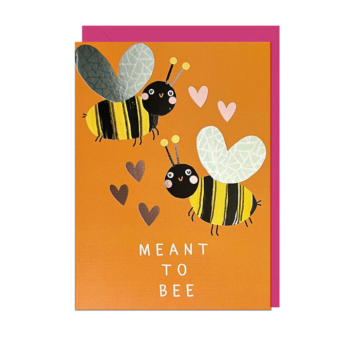 Meant to Bee – Foil Greeting Card Additional 1