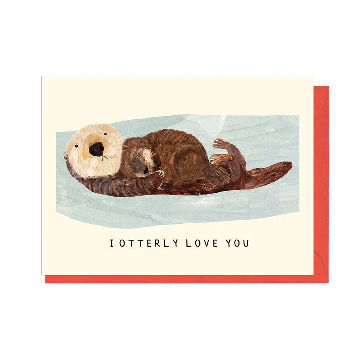 Otterly Love You – Greeting Card Additional 1