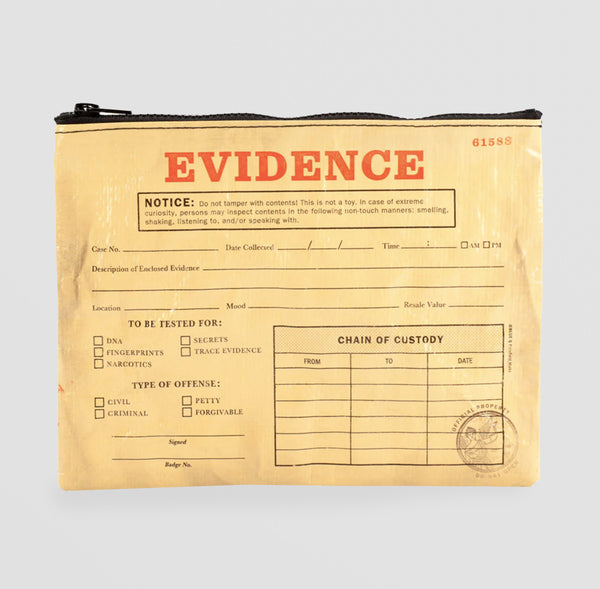 Evidence Zipper Pouch