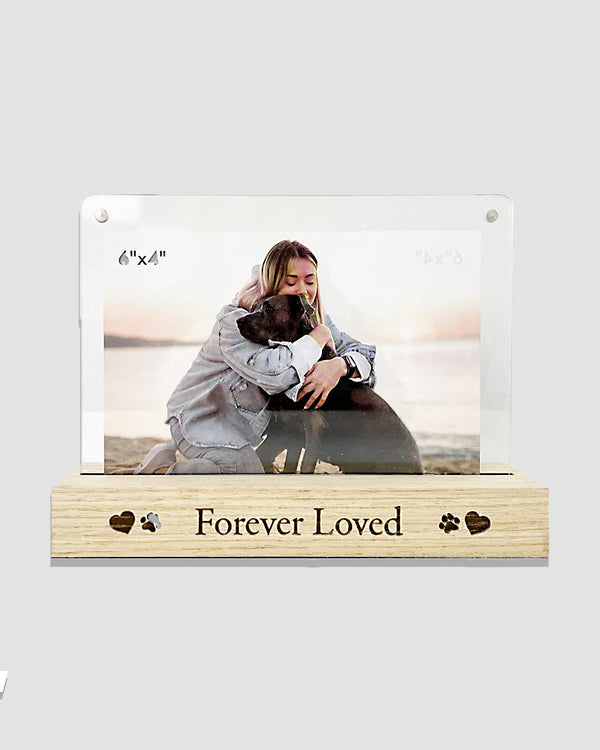 Forever Loved Pet Photo Frame