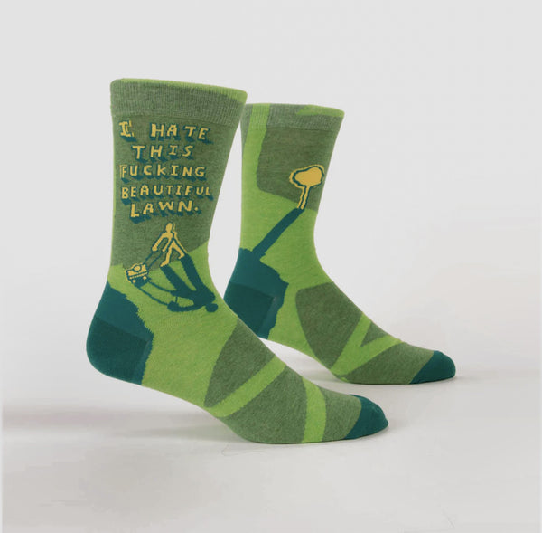 I Hate this Fucking Beautiful Lawn Socks