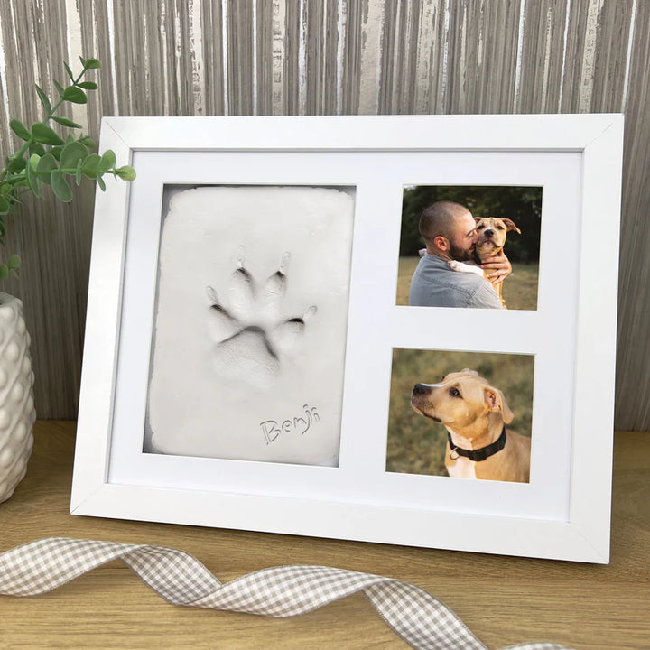 Paw Print Clay Mould Photo Frame Kit Additional 1