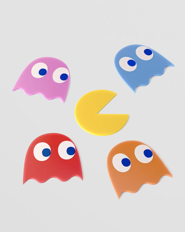 Pac-Man Coasters - Set of 5