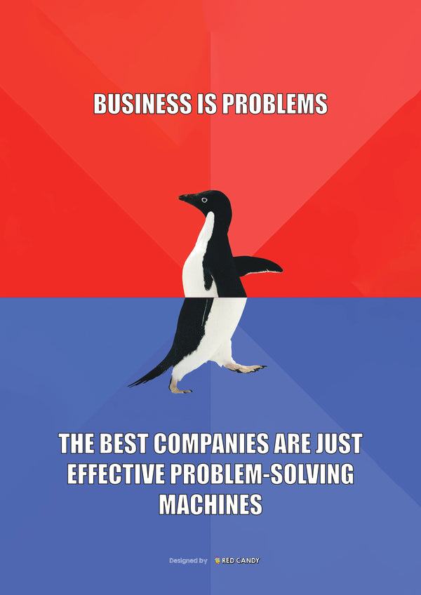 Problem Solving Penguin– Printable Poster