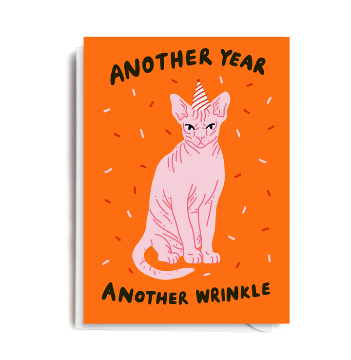 Another Year, Another Wrinkle – Greeting Card Additional 1