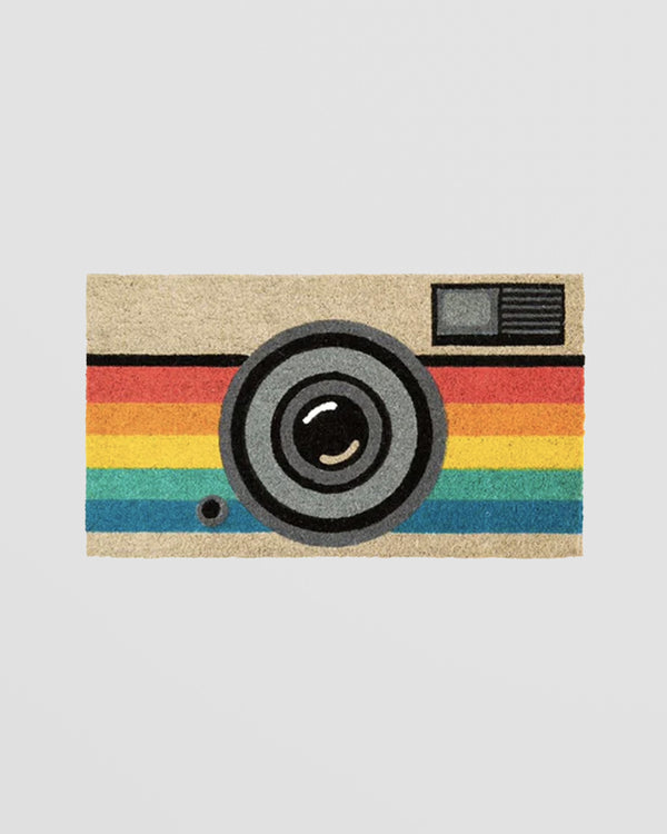 Retro Camera Doormat