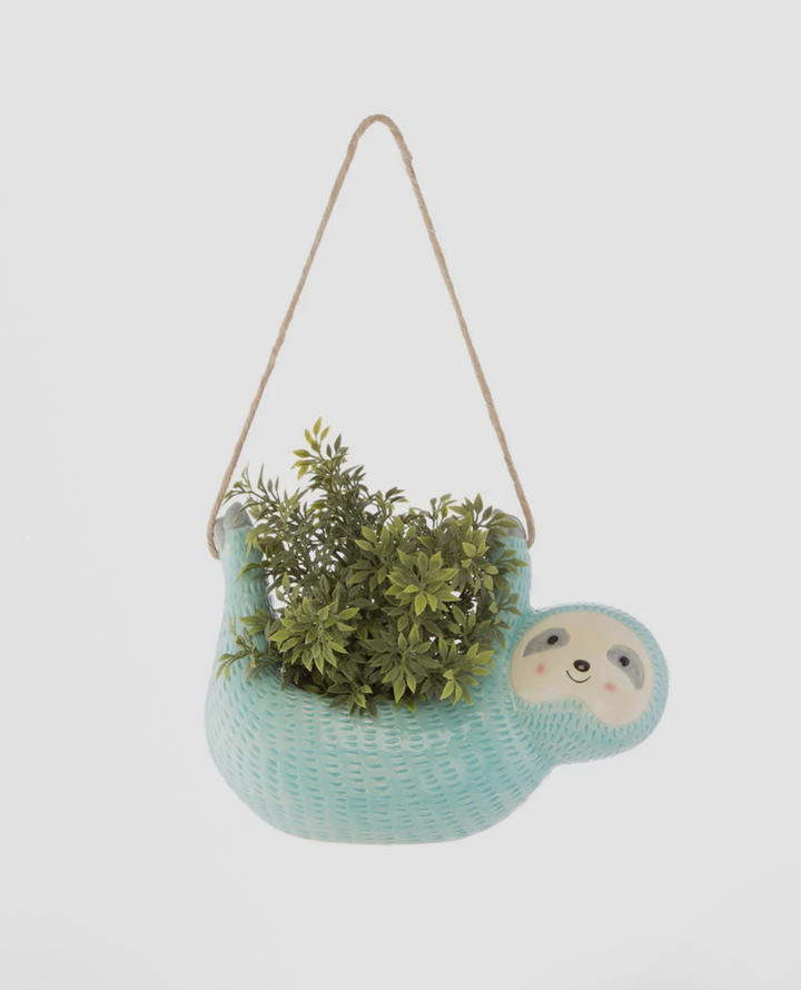 Seymour Sloth Hanging Planter Additional 3