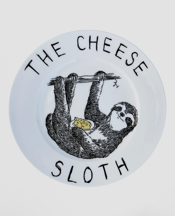 The Cheese Sloth Side Plate