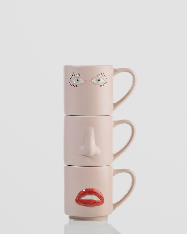 Why the Long Face Mug Set