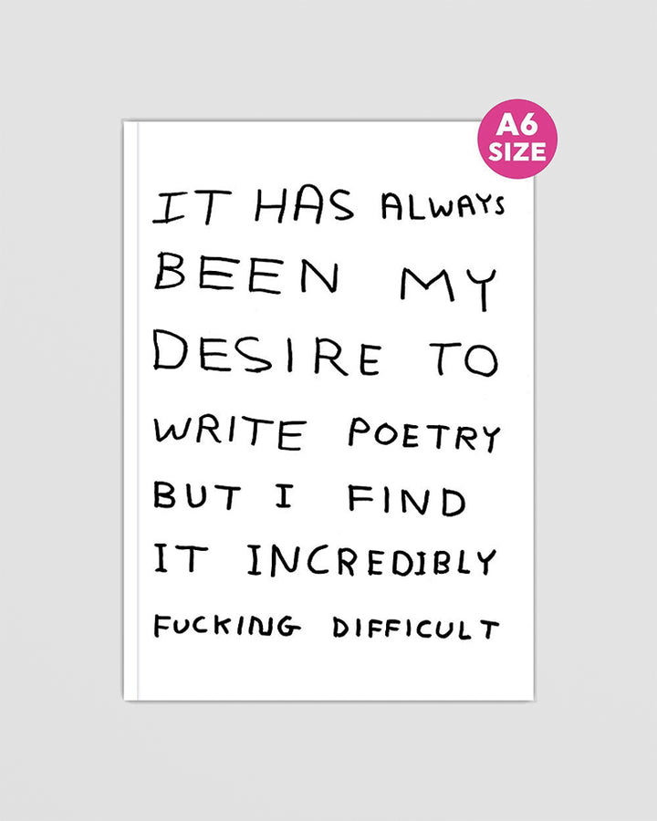 Write Poetry A6 Notebook Additional 1