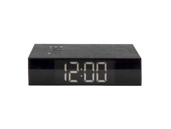 Alarm Clock Book LED - Black