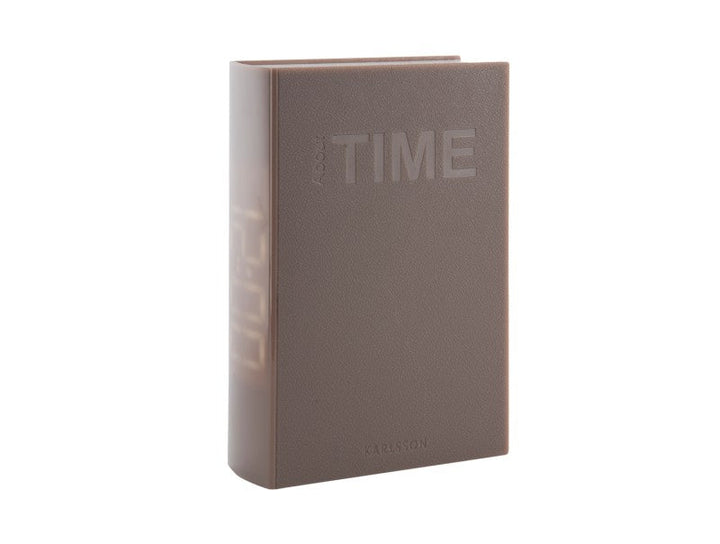 Alarm Clock Book LED - Warm grey Additional 3