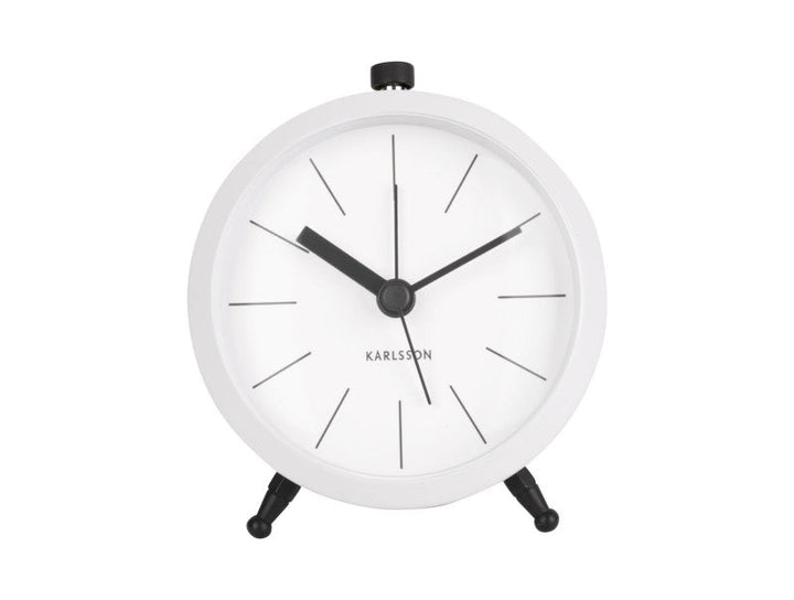 Alarm Clock Button - White Additional 4