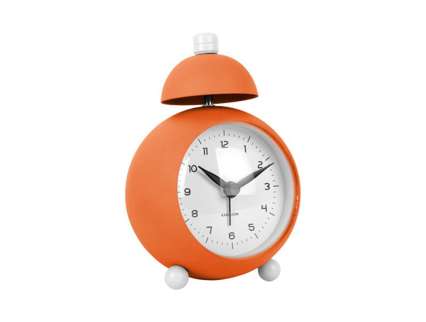 Alarm Clock Chaplin - Bright orange