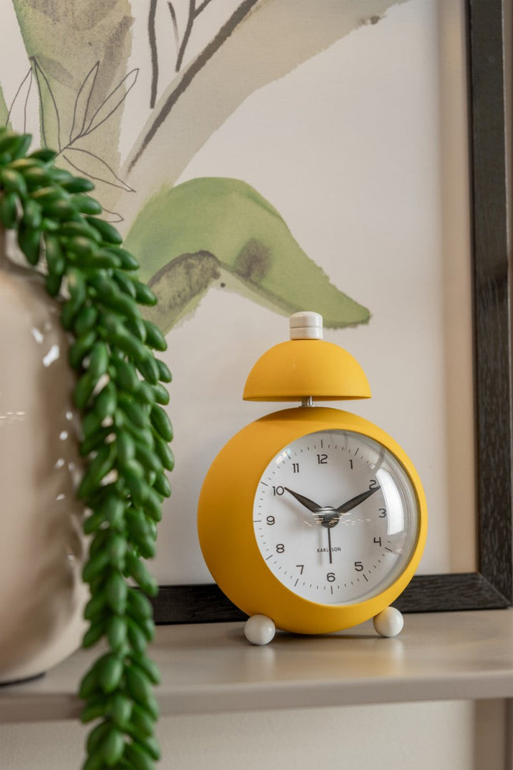 Alarm Clock Chaplin - Bright yellow Additional 1