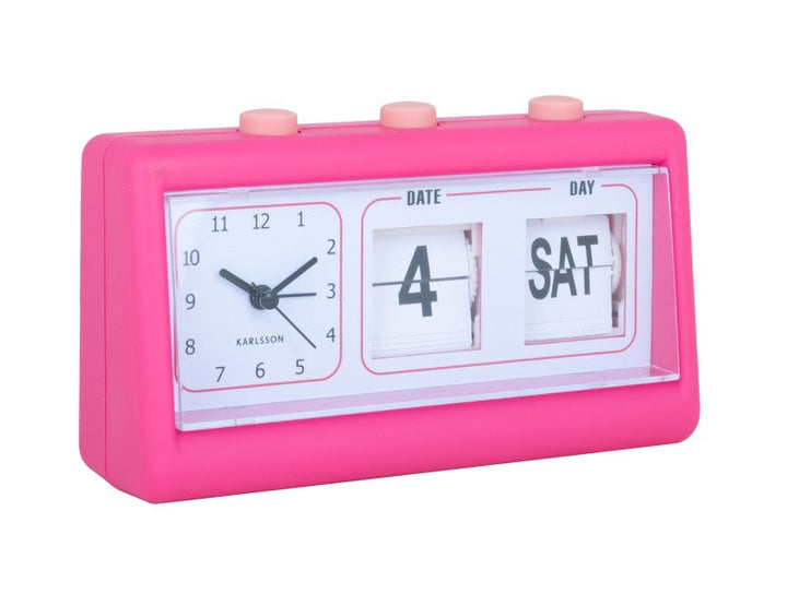 Alarm Clock Data Flip - Bright pink Additional 3
