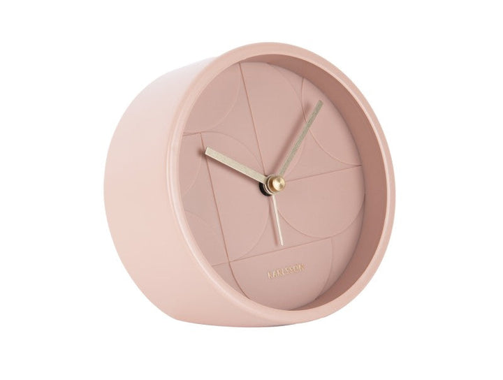 Alarm Clock Echelon Circular - Faded pink Additional 2