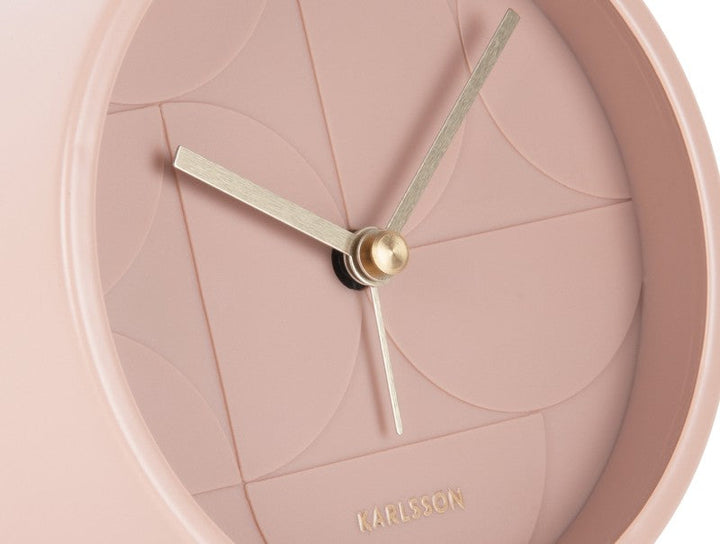 Alarm Clock Echelon Circular - Faded pink Additional 3
