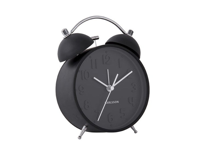 Karlsson Alarm Clock Iconic - Black Additional 1