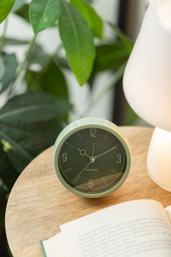 Alarm Clock Monocle - Jungle green