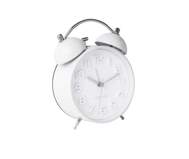 Alarm Clock Mr White - White Additional 3