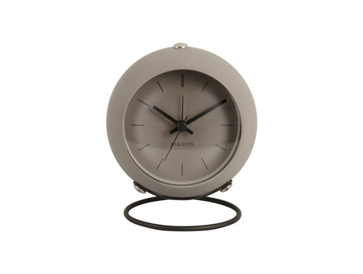 Alarm Clock Nirvana Globe - Dark warm grey Additional 1