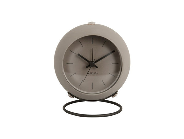 Alarm Clock Nirvana Globe - Dark warm grey